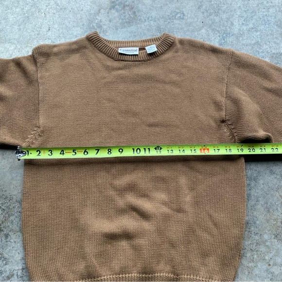 Vintage 90s Crewneck Ribbed Sweater - Picture 5 of 7